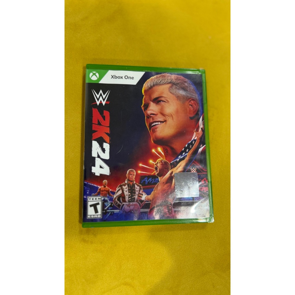 WWE 2K24 Xbox One Video Game Wrestling 2K Sports Nightmare Family Pack Disc Case